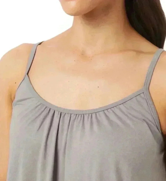 New! 32 Degrees Cool Cami Tank Small Black Grey Built In Bra  | 2 pack - Picture 8 of 13